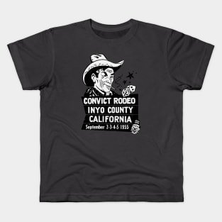 Vintage Inyo County Convict Rodeo Kids T-Shirt